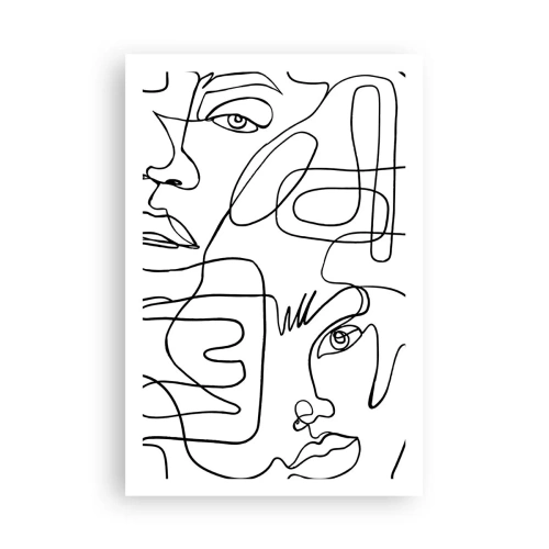 Plakat - I sammenfiltrede følelser - 61x91 cm