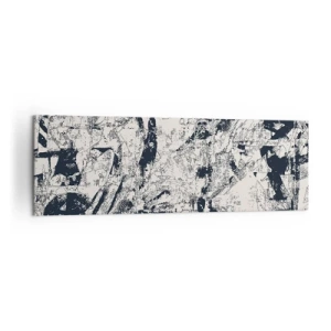 Lærredstryk - Billede på lærred - Modsætningernes gennemtrængning - 160x50 cm