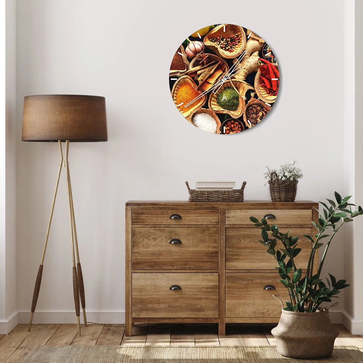 Vægur, Uret - Tag, hvad du vil have - 40x40 cm