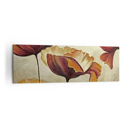 Lærredstryk - Billede på lærred - Marker - 160x50 cm