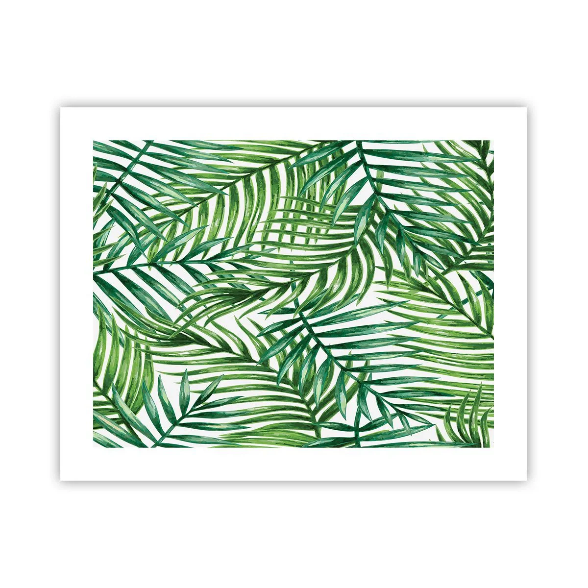 Plakat - Under det grønne baldakin - 50x40 cm