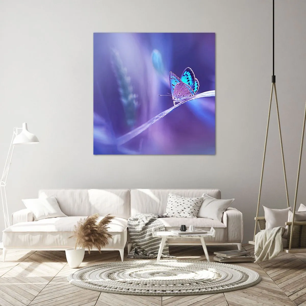 Lærredstryk - Billede på lærred - Naturens juvel - 50x50 cm