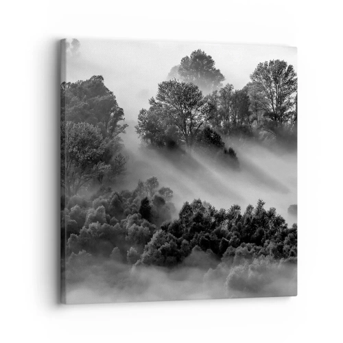 Lærredstryk - Billede på lærred - At vågne fra søvnen - 30x30 cm