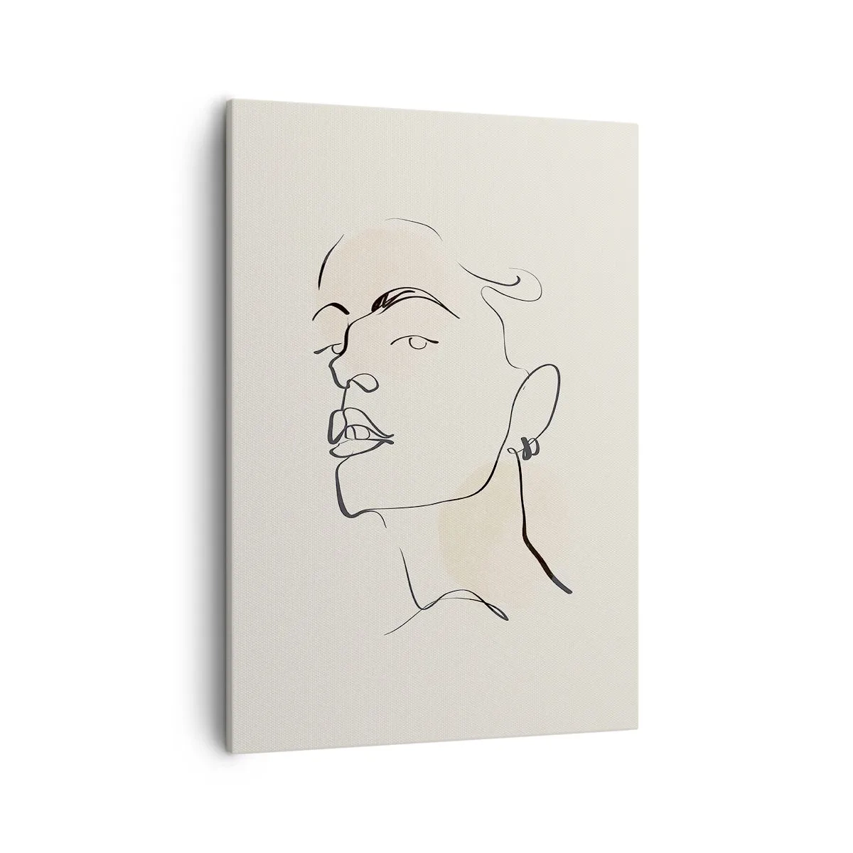 Lærredstryk - Billede på lærred - Et stolt blik - 50x70 cm