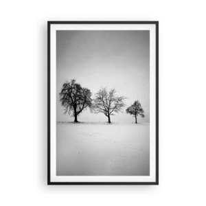 Plakat i sort ramme - Hvad drømmer de om? - 61x91 cm