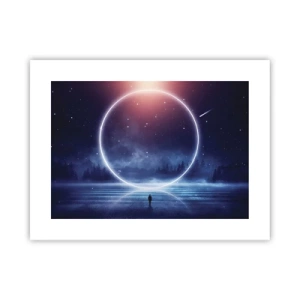 Plakat - De er allerede her... - 40x30 cm