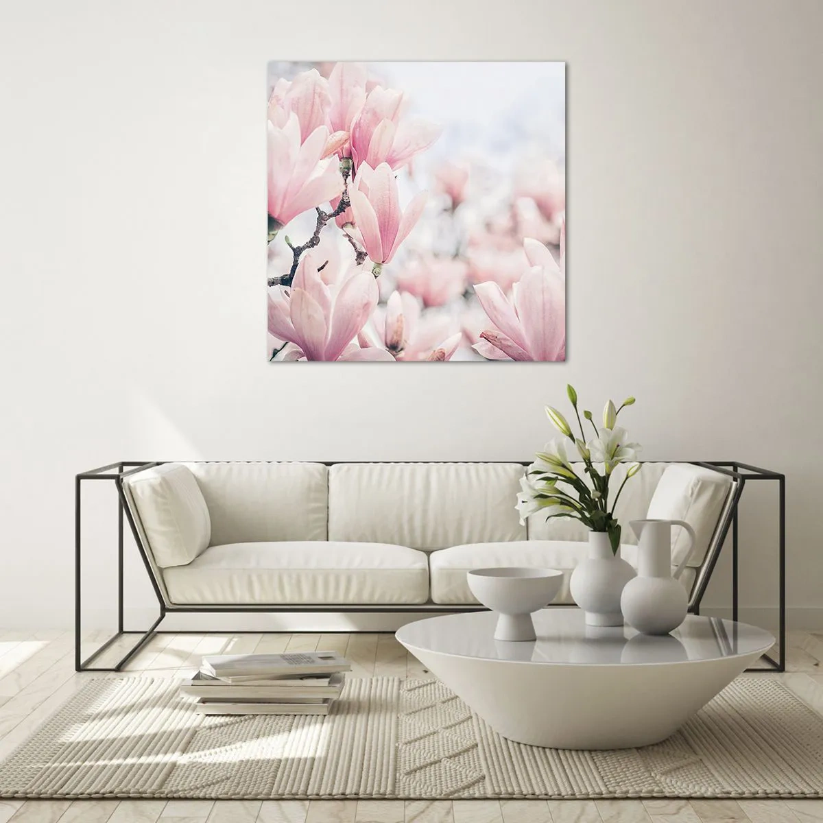 Billede på glas - Idealet om subtilitet - 70x70 cm