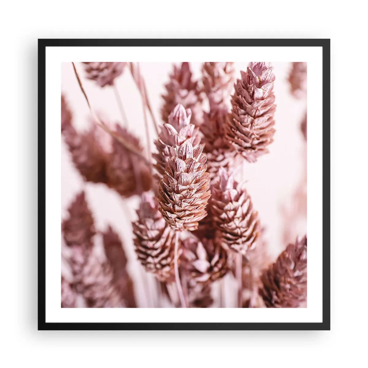 Plakat i sort ramme - Tilsyneladende ubemærket - 60x60 cm