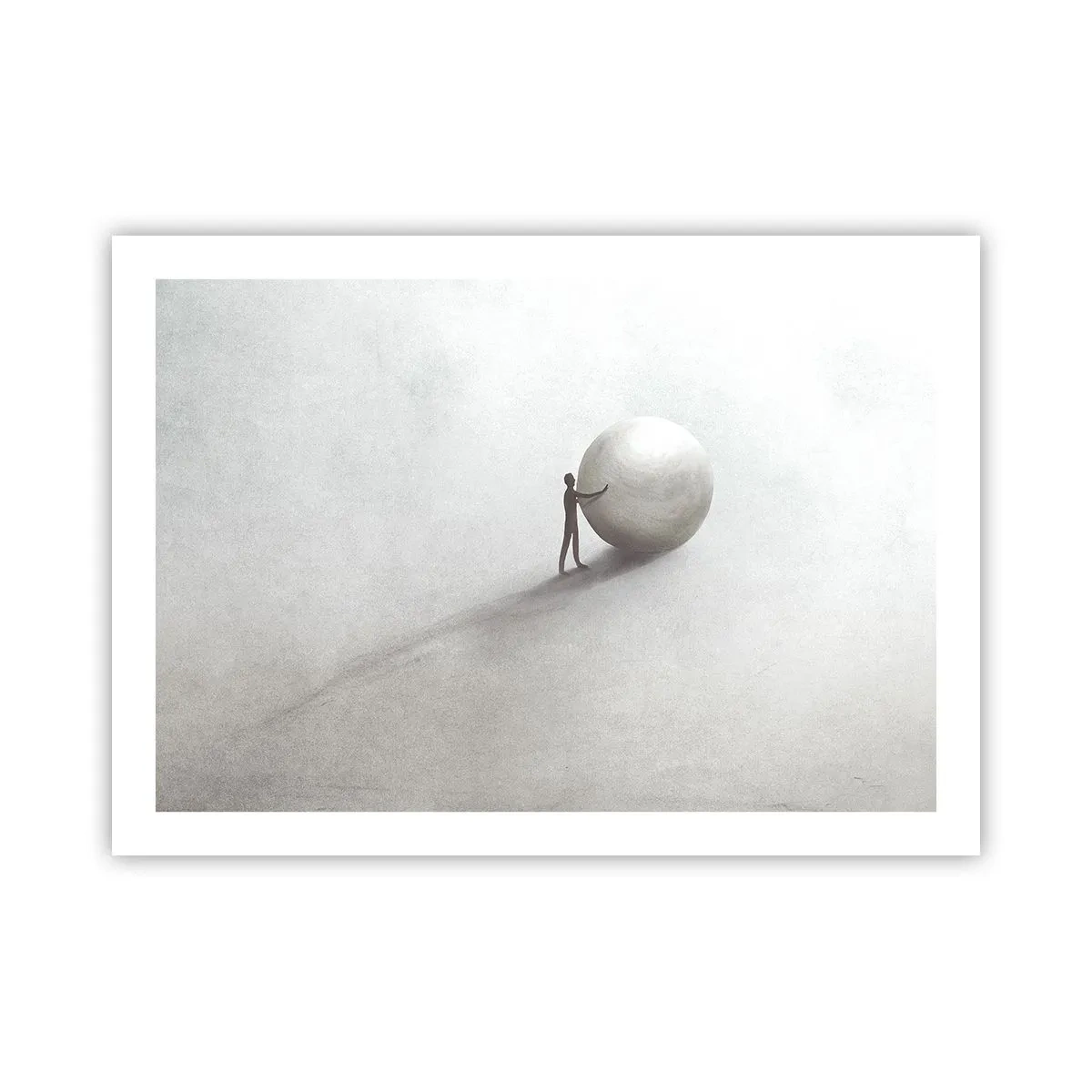 Plakat - Livets spil - 70x50 cm