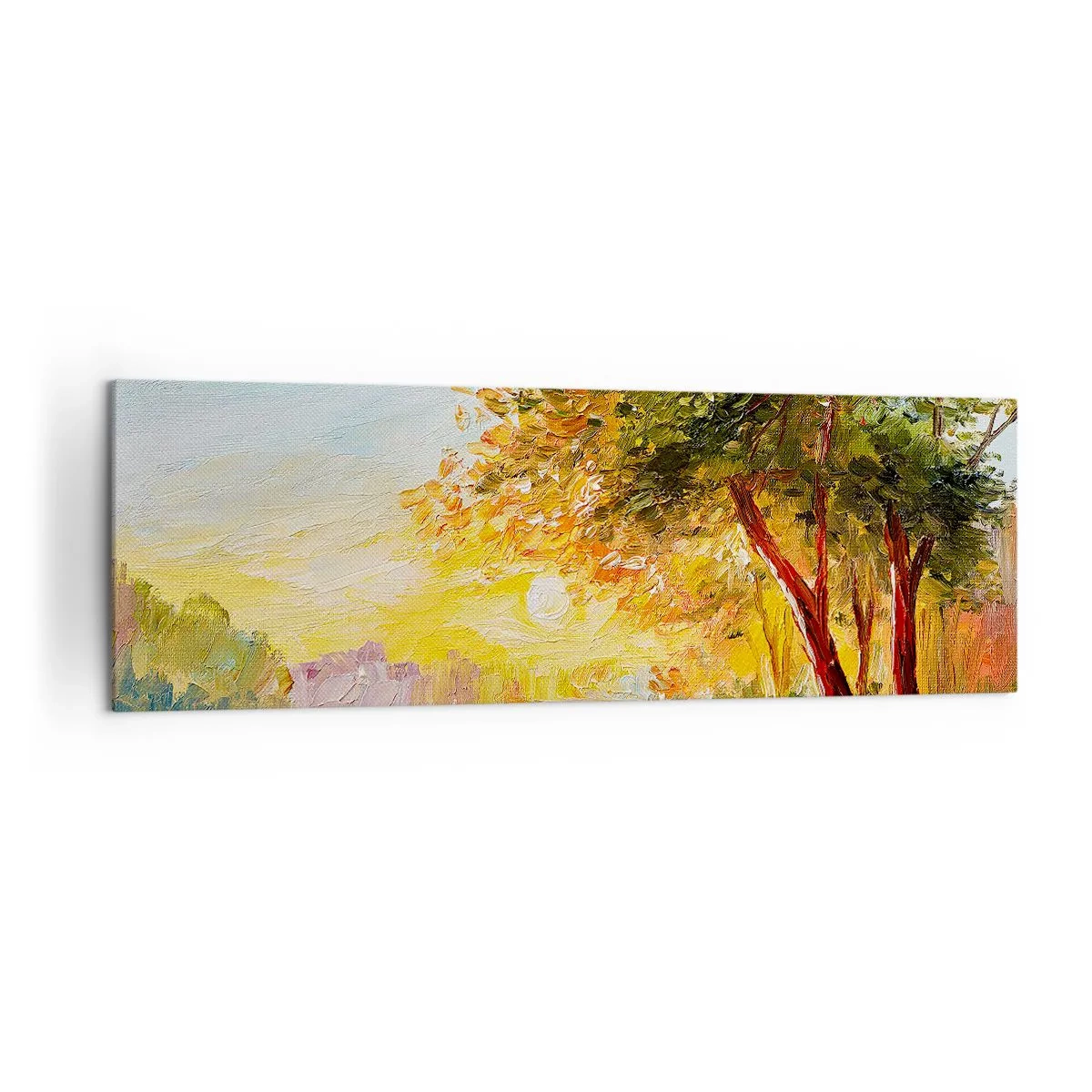 Lærredstryk - Billede på lærred - Et in Arcadia ego - 160x50 cm
