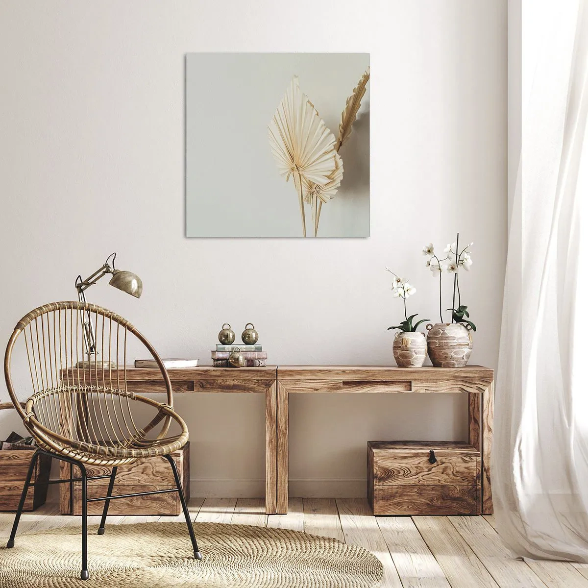 Lærredstryk - Billede på lærred - Når du har brug for trøst - 40x40 cm