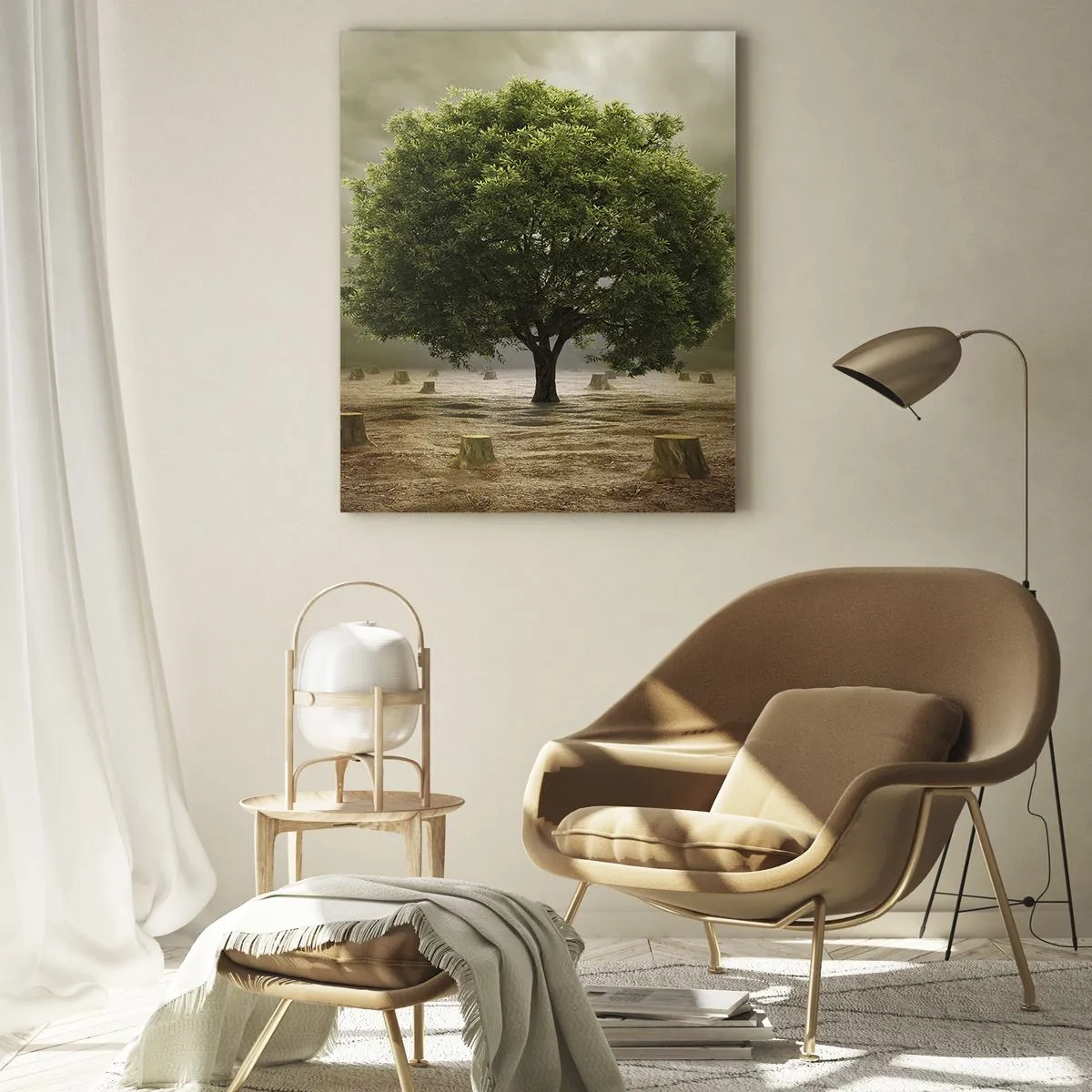 Billede på glas - Alt håb - 70x100 cm