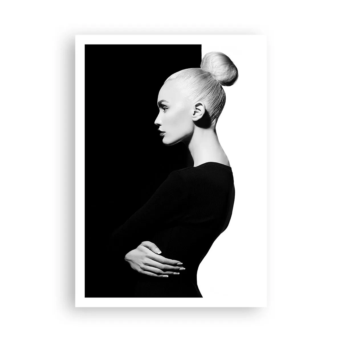 Plakat - Blot en kvinde - 70x100 cm