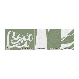 Prøve Fototapet Selvklæbende Deluxe Sticker - Rummets kald - Minimalisme, Boho, Stykke - 100x30 cm
