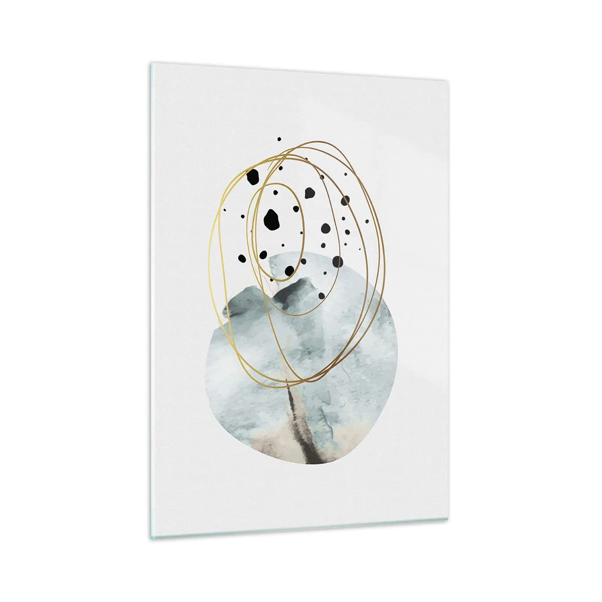 Billede på glas - I rummets favntag - 50x70 cm