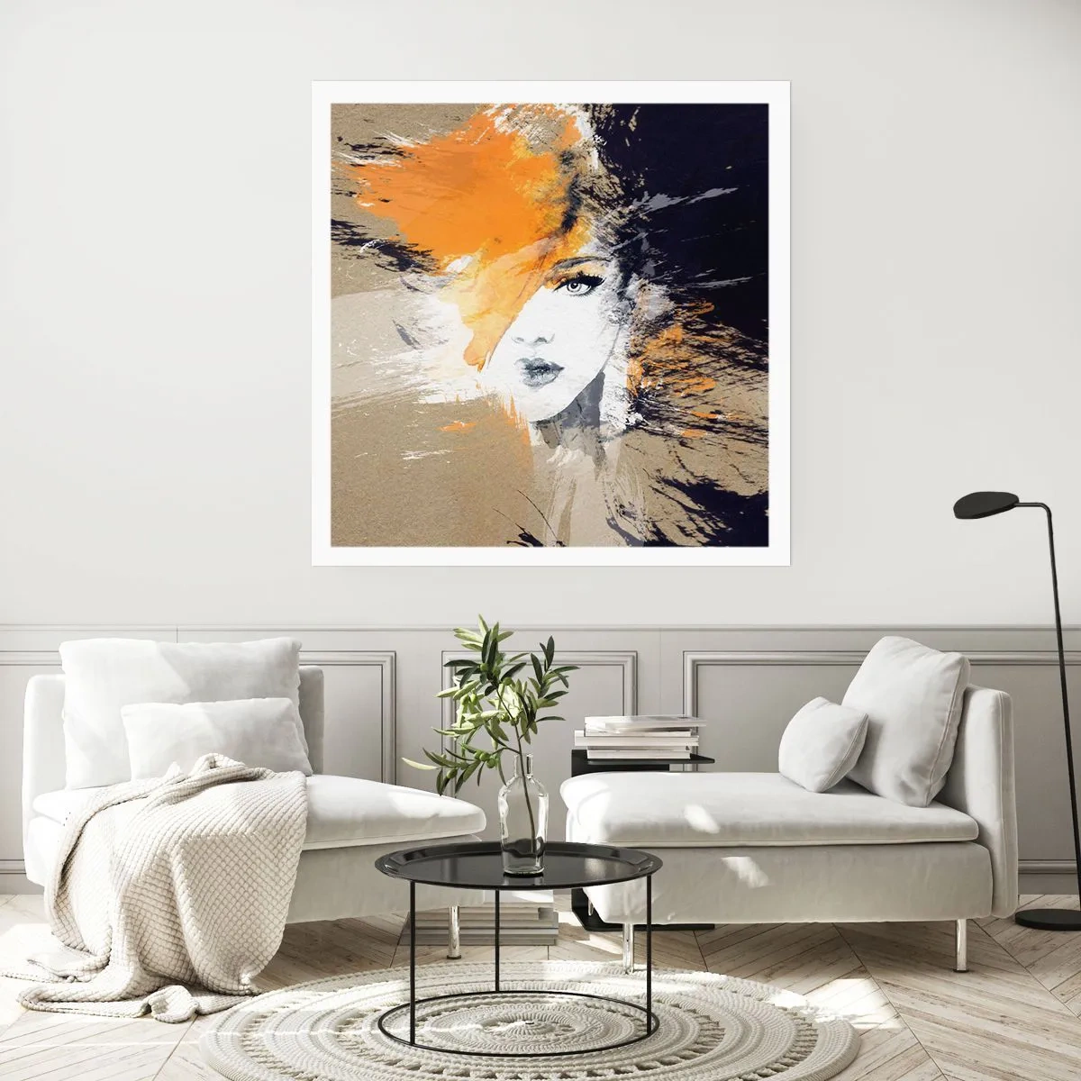 Plakat - Og det bliver let - 50x50 cm
