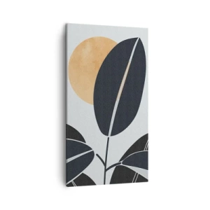 Lærredstryk - Billede på lærred - En dag med varm sommer - 45x80 cm