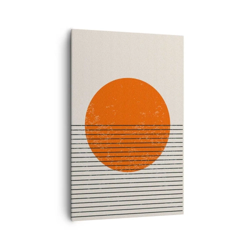 Lærredstryk - Billede på lærred - Altid solen - 80x120 cm