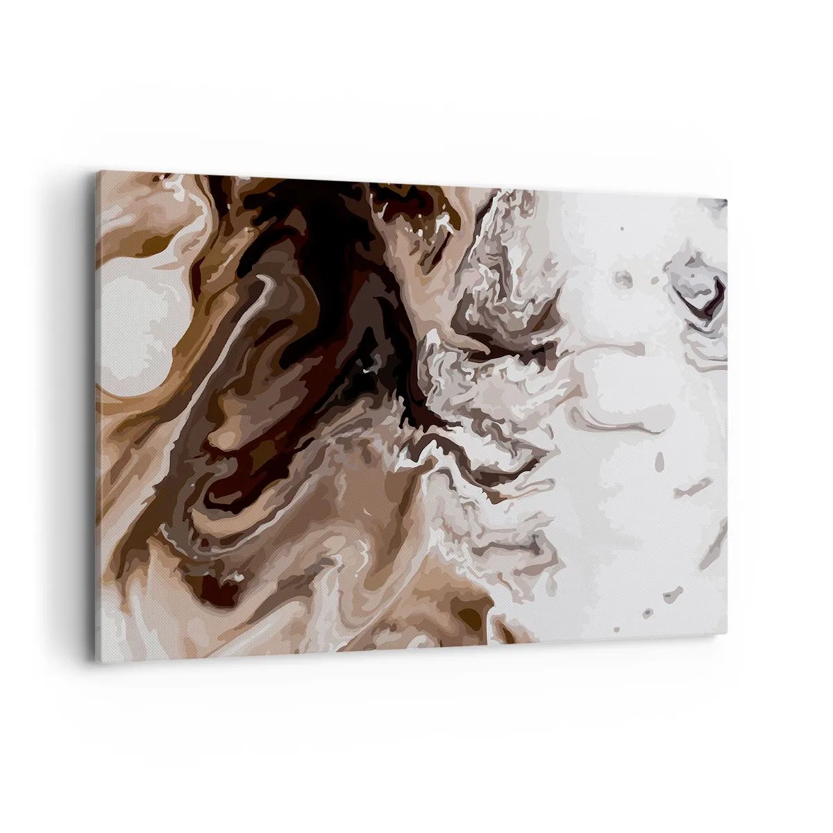 Lærredstryk - Billede på lærred - Farvekontrast - 120x80 cm