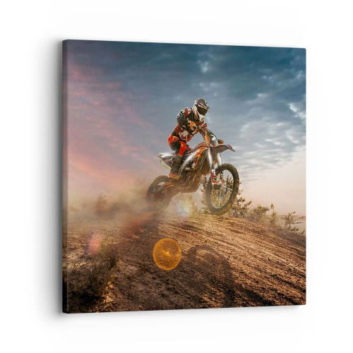 Lærredstryk - Billede på lærred - For sejren - 30x30 cm