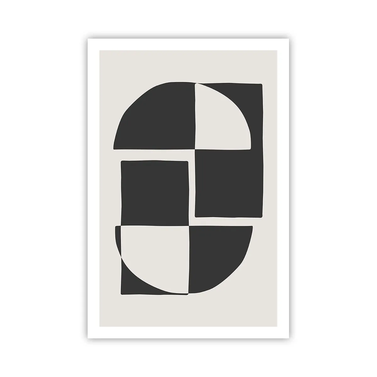 Plakat - Antitese - syntese - 61x91 cm