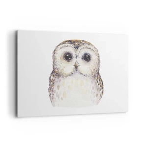 Lærredstryk - Billede på lærred - Se mig i øjnene - 100x70 cm