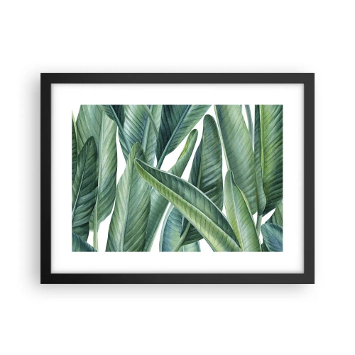Plakat i sort ramme - Det grønne i sig selv - 40x30 cm