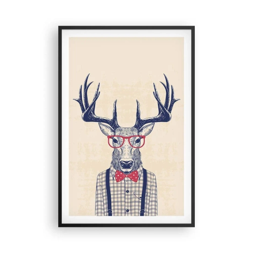 Plakat i sort ramme - Et underholdende ekstravaganza - 61x91 cm