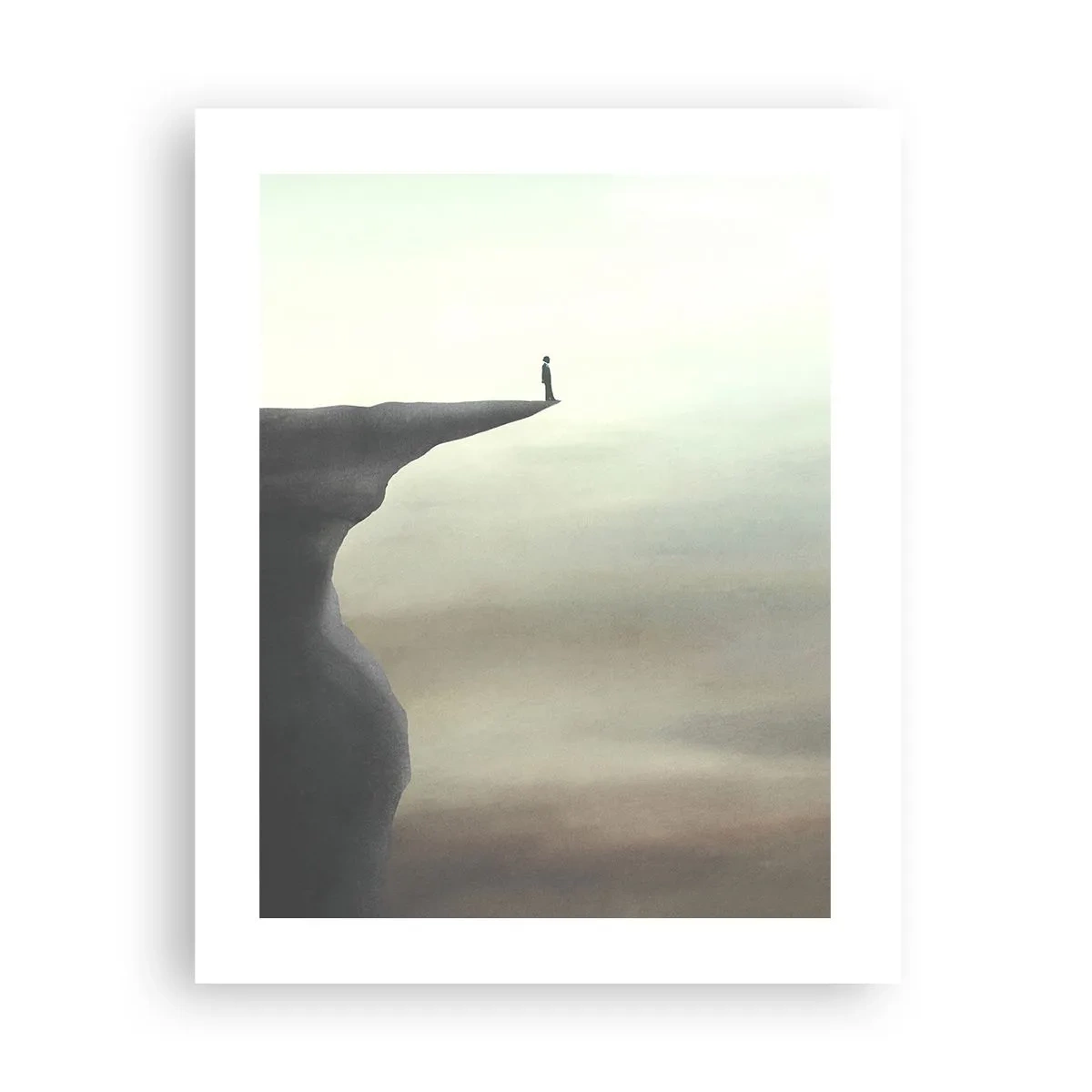 Plakat - Opad, selvfølgelig! - 40x50 cm