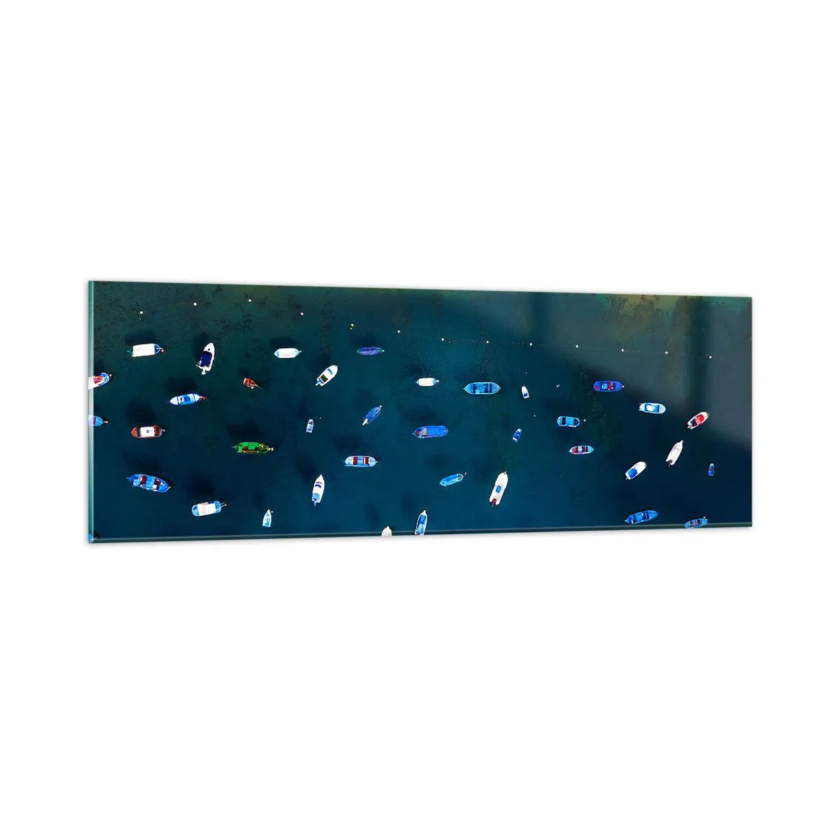 Billede på glas - En ferieleg - 90x30 cm