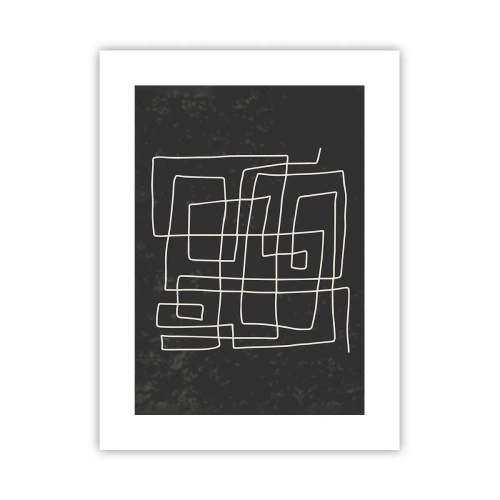 Plakat - Ikke helt så enkel - 30x40 cm