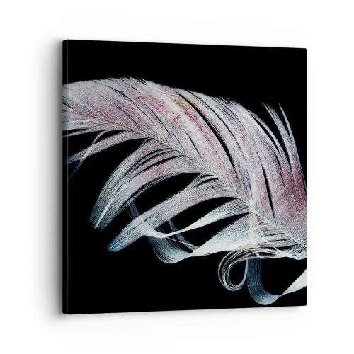 Lærredstryk - Billede på lærred - Tænk om berøring - 30x30 cm