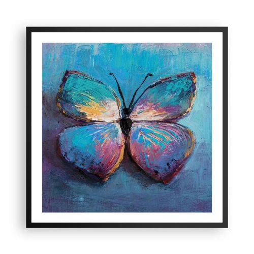 Plakat i sort ramme - I sin fulde pragt - 60x60 cm