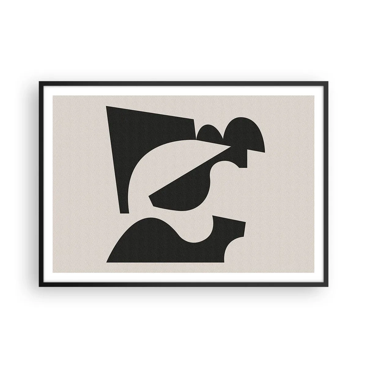 Plakat i sort ramme - Sammensæt din egen - 100x70 cm
