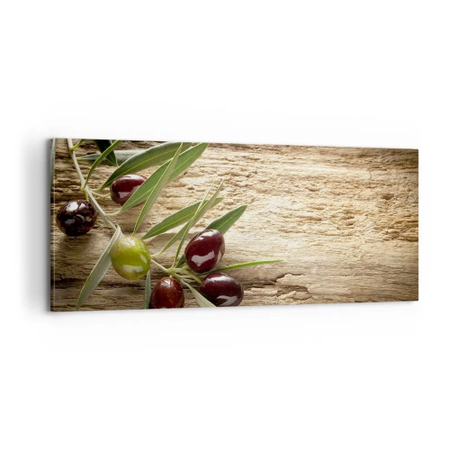 Lærredstryk - Billede på lærred - Lige fra naturen - 100x40 cm