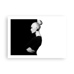 Plakat - Blot en kvinde - 70x50 cm
