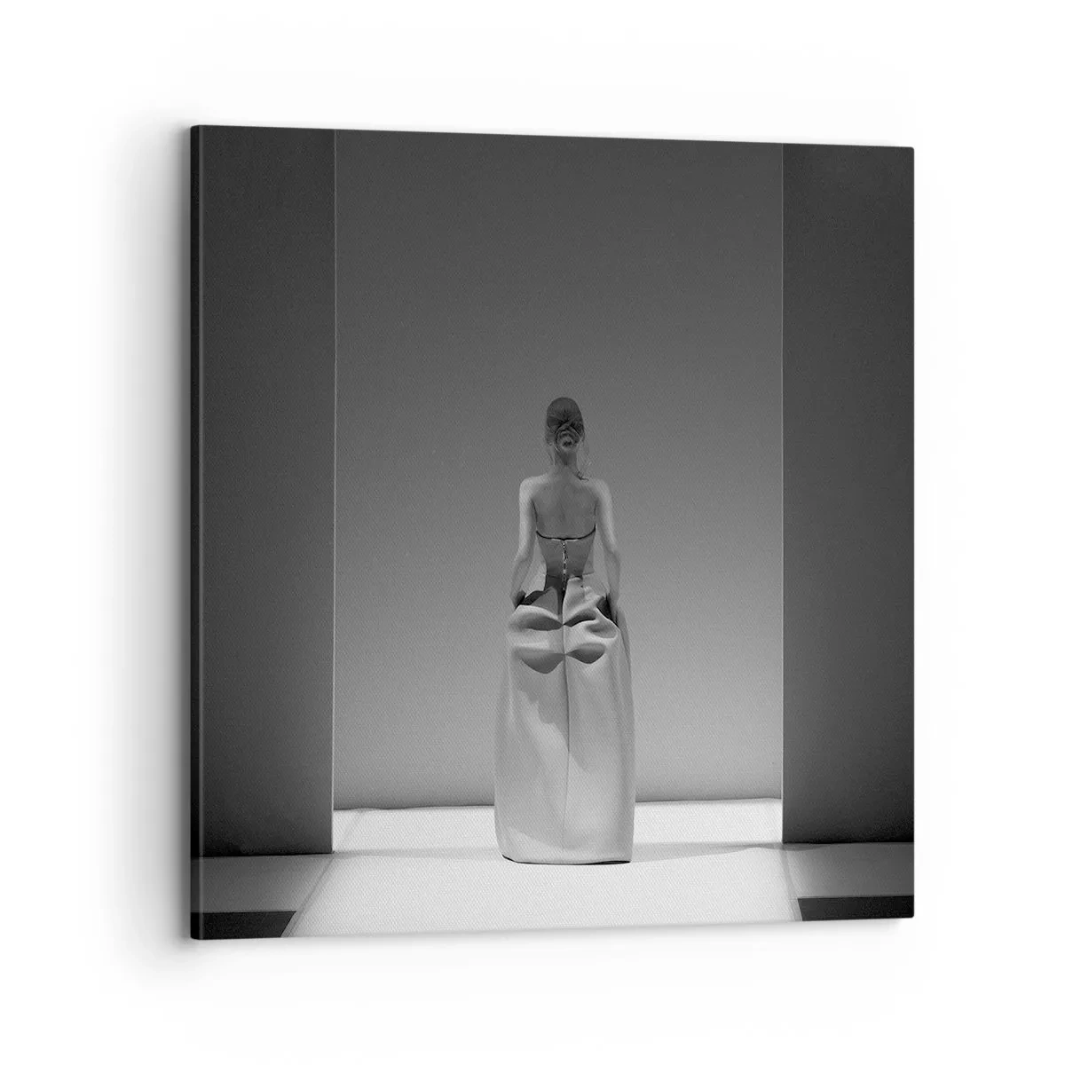 Lærredstryk - Billede på lærred - Raffineret enkelhed - 70x70 cm