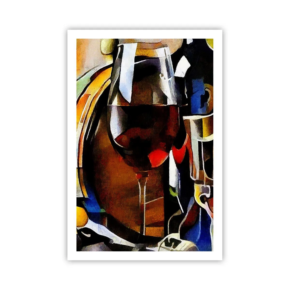 Plakat - Og verden bliver mere farverig - 61x91 cm