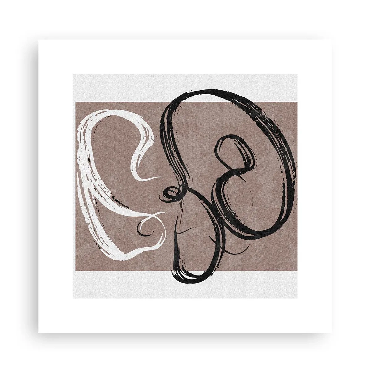 Plakat - Komposition - en søgen efter fuldstændighed - 30x30 cm