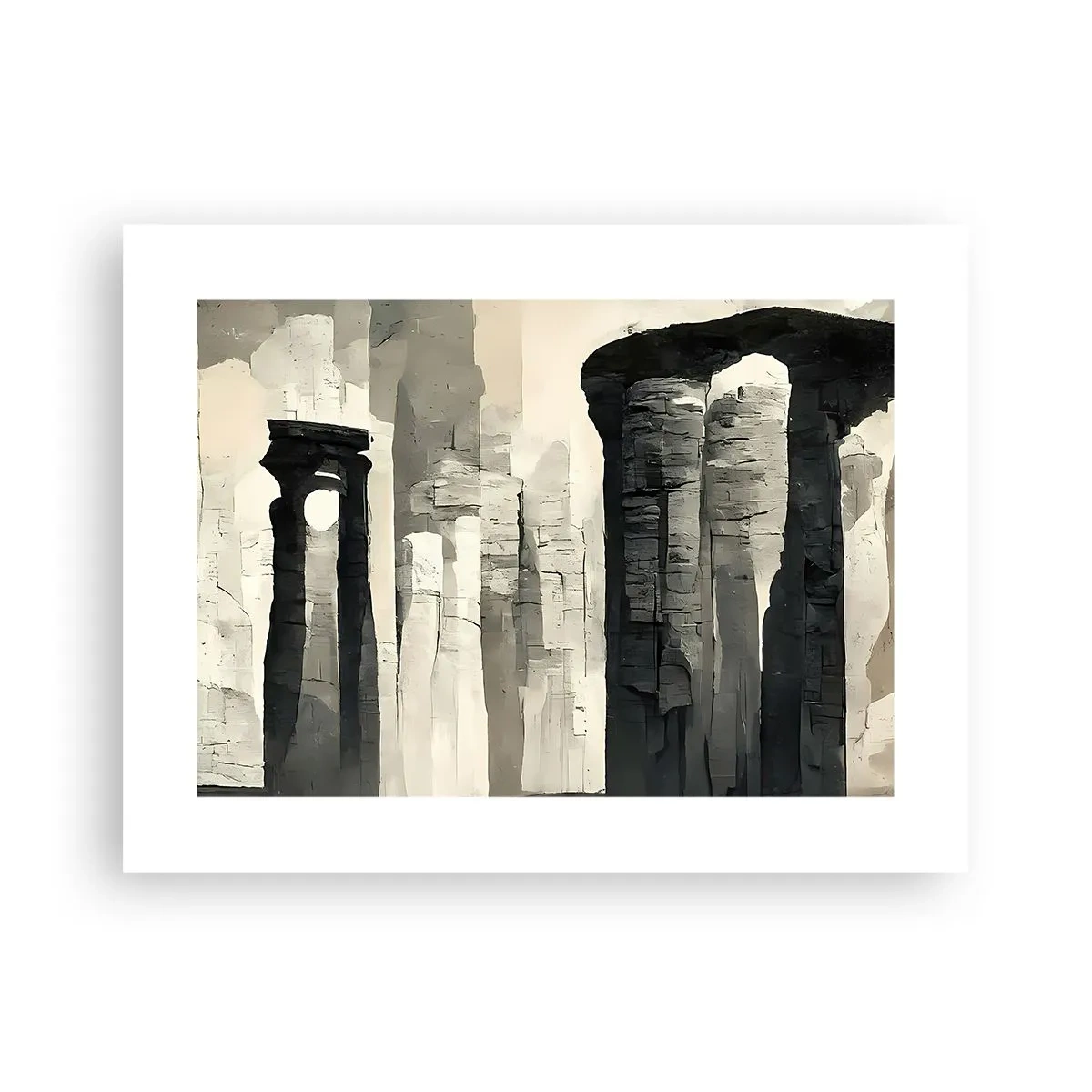 Plakat - Antikkens majestæt - 40x30 cm