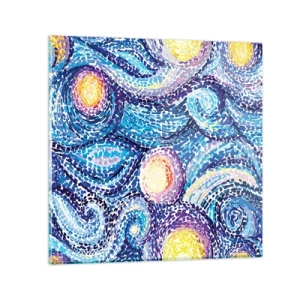 Billede på glas - Fra et maleri af van Gogh - 70x70 cm