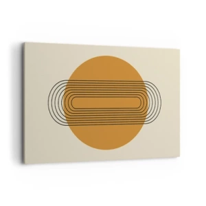 Lærredstryk - Billede på lærred - Den perfekte plan - 120x80 cm