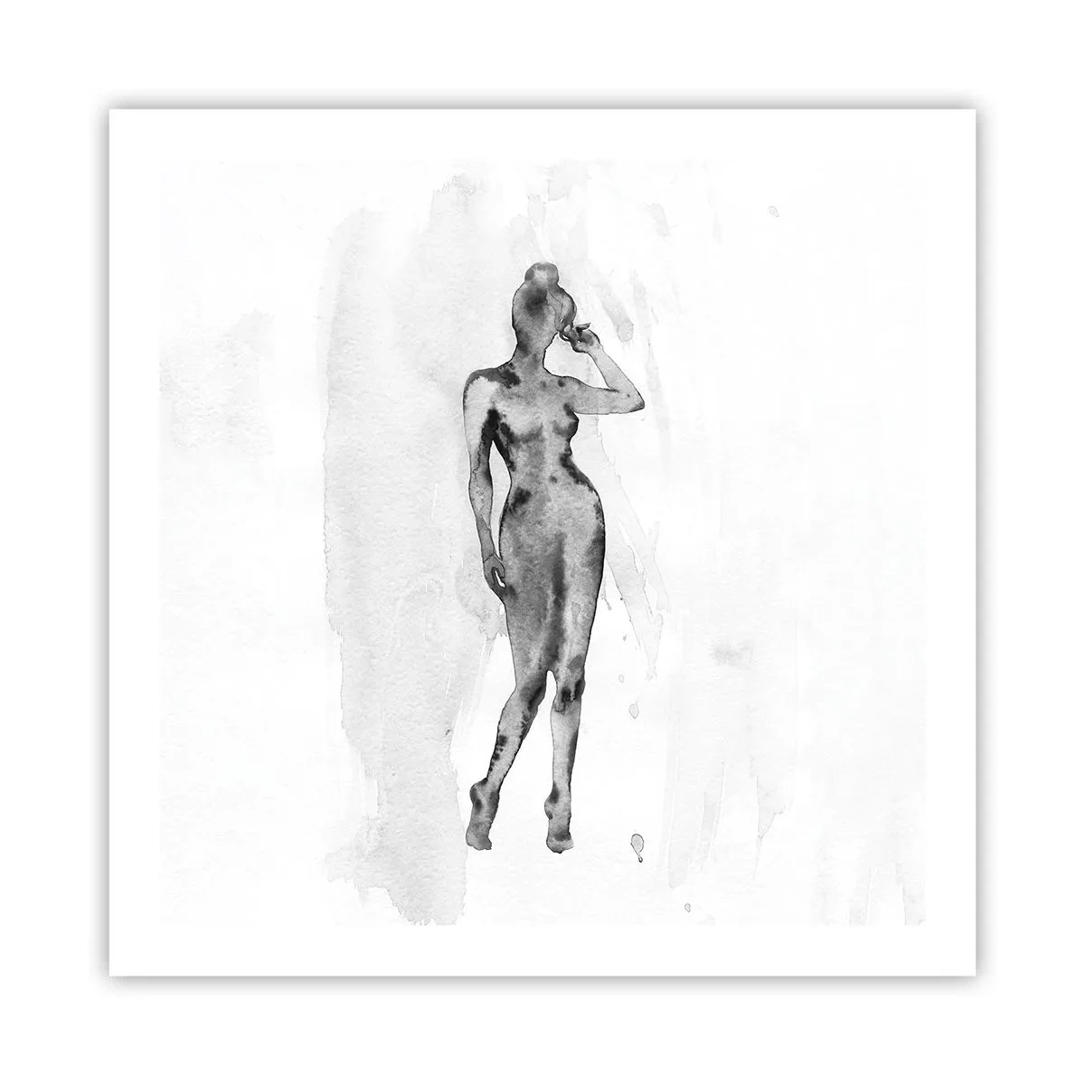 Plakat - En undersøgelse af idealet om kvindelighed - 60x60 cm