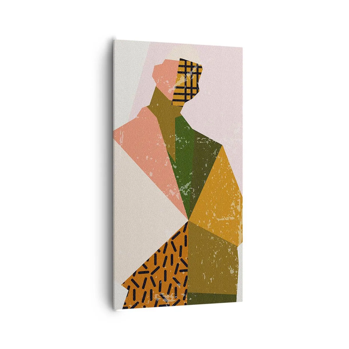 Lærredstryk - Billede på lærred - Mennesket - et komplekst væsen - 65x120 cm