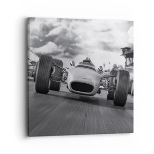 Lærredstryk - Billede på lærred - Der er kraft! - 40x40 cm