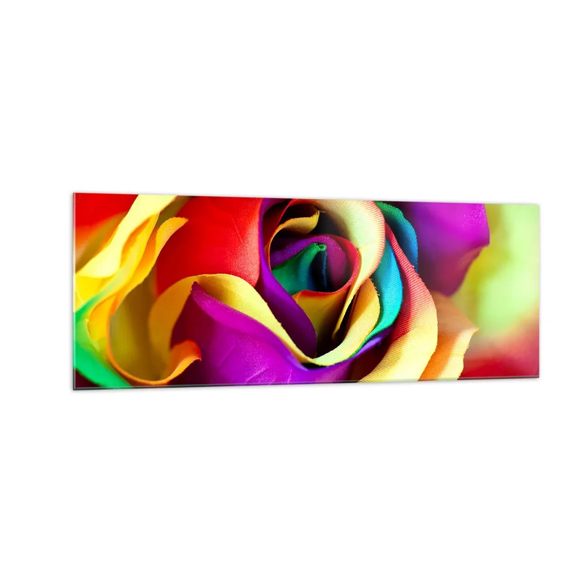 Billede på glas - Dette er umuligt - 140x50 cm