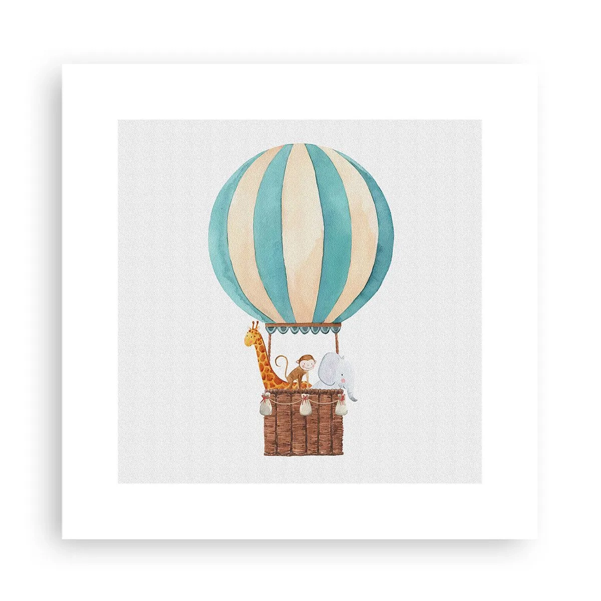 Plakat - Fantastisk tur - 30x30 cm