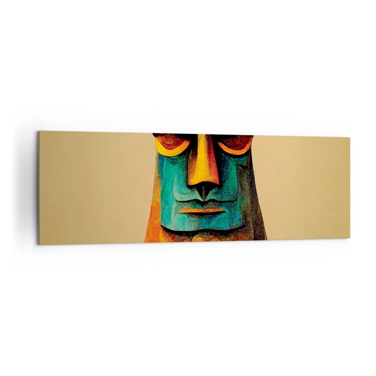 Lærredstryk - Billede på lærred - Statuarisk, men alligevel sympatisk - 160x50 cm