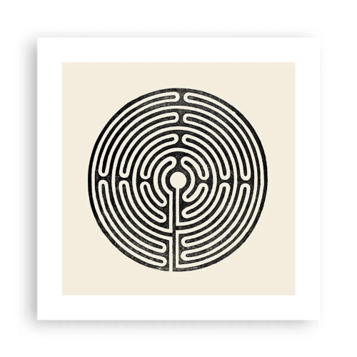 Plakat - Mystisk orden - 40x40 cm