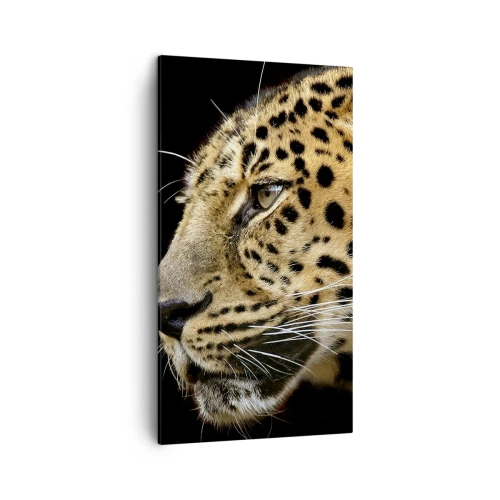 Lærredstryk - Billede på lærred - Rolig, fokuseret, klar - 45x80 cm